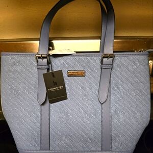Handbag, Powder Blue, London Fog